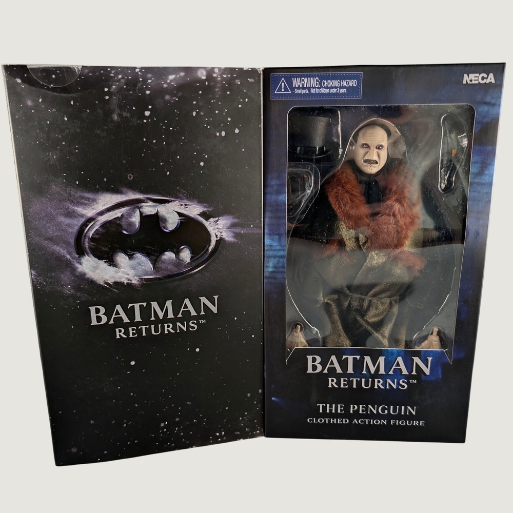 NECA Batman Returns Penguin 8" Clothed Action Figure Danny DeVito 2026 NIB